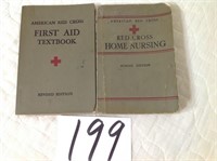 WWII RED CROSS HOME NURSING & FIRST AID TEST BOOKS