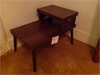 STEP BACK END TABLE