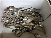 Lot of Antique Silver Plated Spoons