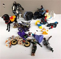 Grouping of Retro Childrens Toys and Action Figure