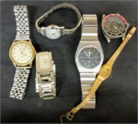 Grouping of Various Wristwatches