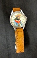 Antique MUROS Watch Factory Cowgirl Watch