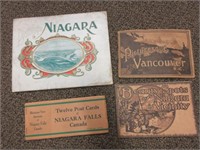 Set of 4 Vintage Canadian Post Cards Sets