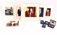8 PC PRESIDENTIAL & RELATED  AUTOGRAPH COLLECTION