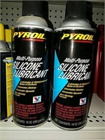 7 cans Pyroil multi-purpose silicone lubricant 10