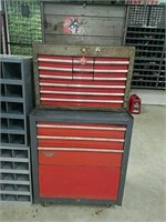 Craftsman two tier tool box this measures about 27