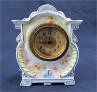 Vintage Porcelain Wind Up Clock  (Oct 1902)