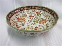 Antique 1895 Handmade Porcelain Bowl