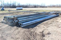 APPROX (44) 6"x30FT ALUMINUM IRRIGATION PIPES