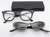 Vintage Sunglasses & Prescription Glasses & Case
