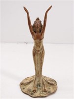 Art Nouveau Egyptian Bronze Goddess Hathor