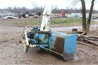 ALLIED 8FT 3PT SNOW BLOWER, 540 PTO, WORKS PER