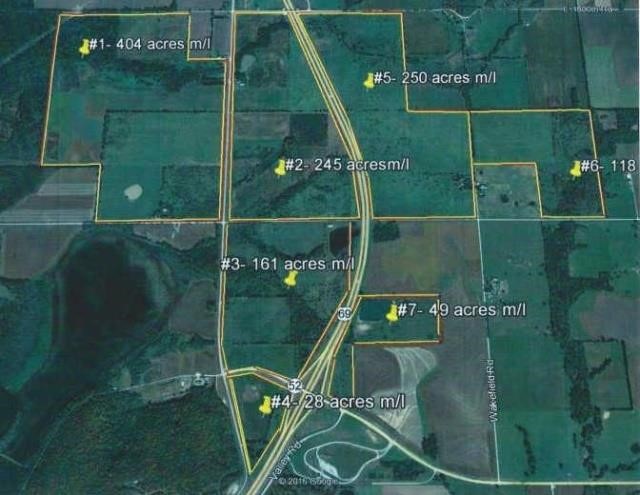 1,250 Acres (7 Tracts) in Linn County, KS