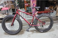 Mongoose, Red, Boys, 7 Spd, Fat Tire Bike