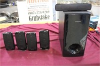 Samsung Speaker System W/5 Speakers & 1 Woofer