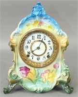 Royal Bonn Porcelain Clock "La Rambia"