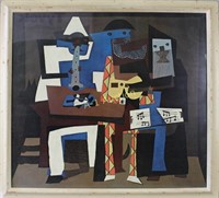 Pablo Picasso, 1950s Print "Three Musicians"