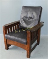 Harden Arts & Crafts Paddle Arm Morris Chair
