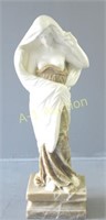 Young Maiden Marble Statue