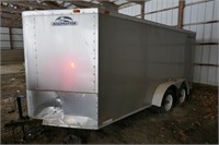 "07"ROADMASTER 14' ENCLOSED TRAILER-DUAL AXLE-