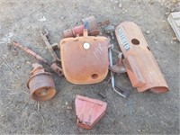 NUFFIELD PARTS-POWER DRIVE, PETROL TANK, CONNET &