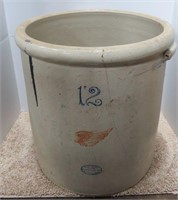 12 Gallon "Red Wing" No. 12 Union Stoneware Crock