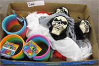 Rainbow Slinkys & Skulls Lot