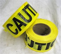(2) Rolls Caution Tape
