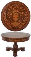 Dutch Marquetry Inlaid Coffee Table