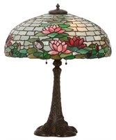 20 in. Duffner & Kimberly Water Lily Table Lamp