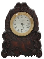 Exceptional William Johnson Fusee Mantle Clock