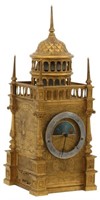 Planchon Bronze Royal Palace Mantle Clock