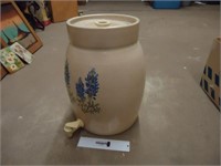 Pottery Crock w/ Lid from Marshall