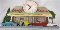 New Haven Family Drive- In Clock