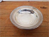 A5- WM ROGERS SILVER PLATED SHALLOW BOWL