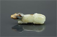 Chinese Fine Russet White Jade Carved 18/19th C.