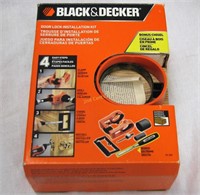 Black & Decker Door Lock Installion Kit
