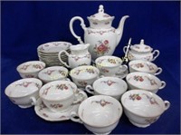 Beautiful Bavarian Tea Set 27 Pieces