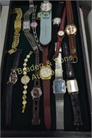 GROUP OF 2 TRAYS OF ASSTD WATCHES