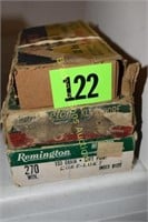 GROUP OF 57 ROUNDS CAL. 270 WIN MISC AMMO,