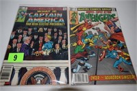 GROUP OF 2 MARVEL COMIC BOOKS.