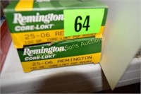 GROUP OF 39 ROUNDS REMINGTON CAL. 25-06 - 100