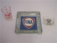 LOT OF 3 FINA ADVERTISING 1. "SEE FINA FIRST" 8