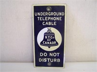 THE B.T. CO. OF CANADA UNDERGROUND TELEPHONE
