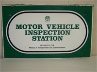 ONTARIO MOTOR VEHICLE INSPECTION STATION  D/S