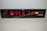 RUGER FIREARMS METAL SIGN