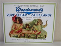 WOODWARD'S PURE SUGAR STICK CANDY EMBOSSED SST