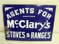 AGENTS FOR MCCLARY'S STOVES & FURNACES  PORC.