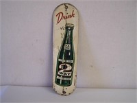 DRINK 2WAY SODA SST SIGN  - SOME PAINT LOSS  -13