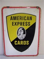 AMERICAN EXPRESS CARD DST SIGN - STOUT SIGN CO.